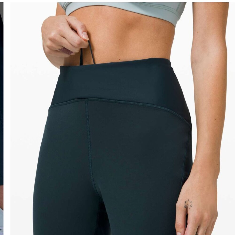 Lululemon Chase the Chill Super High-Rise Pant 28" Submarine size 4 - Picture 5 of 5
